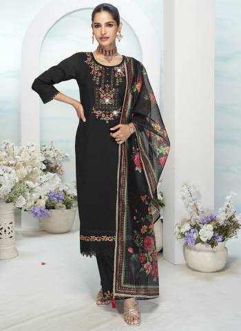 Garb These Beautiful Looking Readymade Suits.These Top Are Viscose Silk And Bottom Are Milan Silk And Dupatta Are Organza Fabricated.Its Beautified With Wevon Designer,Embroidery,Hand Work With Printed Dupatta.