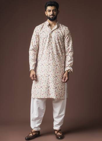 For A festive And Party Wear,Attractive These Readymade Kurta With Payjama in Fine Colored.These Kurta is Fabricated On Blended Linen And Art Silk Bottom With Heavy Designer Printed.Buy Now.
