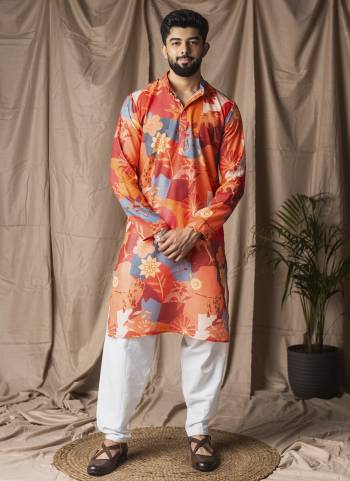 For A festive And Party Wear,Attractive These Readymade Kurta With Payjama in Fine Colored.These Kurta is Fabricated On Blended Linen And Art Silk Bottom With Heavy Designer Printed.Buy Now.