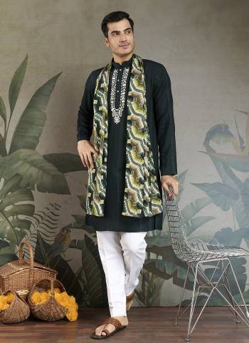 Looking These Party Wear Readymade Kurta With Dupatta Pair in Fine Colored.These Kurta And Dupatta Are Viscose Fabricated on Pair.Its Beautified With Wevon Jari Lininig Designer With  Thread,Mirror Embroidery Work With Printed Dupatta.