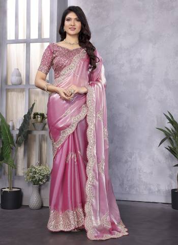 Looking These Fastive And Party Wear Saree in Fine Colored.These Saree And Blouse is Fabricated On Shimmer Chiffon.Its Beautified With Heavy Designer Sequance Embroidery Work.