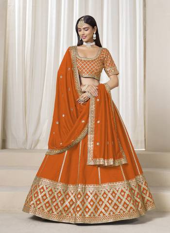 For A Designer Look,Grab These Lehenga Choli in Fine Colored.These Lehenga And Blouse Are Fabricated On Art Silk Pair With Art Silk Dupatta.Its Beautified With Designer Embroidery Work.