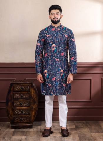 For A festive And Party Wear,Looking These Readymade Kurta With Payjama in Fine Colored.These Kurta is Fabricated On Cotton And Art Silk Bottom With Woven Patta Designer With Digital Printed.Buy Now.