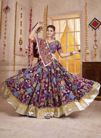 Looking These Navratri Special Lehenga Choli in Fine Colored.These Lehenga Are Viscose Cotton And Blouse Are Viscose Cotton And Dupatta Are Fabricated On Viscose Cotton.Its Beautified With Kutch Patch,Multy Thread Embroidery Work.