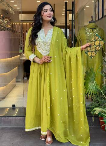 Attractive These Designer Suit in Fine Colored Pair With Bottom And Dupatta.These Top Are Chanderi And Bottom Are Fabricated On Chanderi Pair With Chanderi Dupatta.Its Beautified With Designer Mirror Embroidery Work.