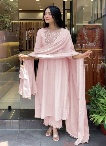 Attractive These Designer Suit in Fine Colored Pair With Bottom And Dupatta.These Top Are Chanderi And Bottom Are Fabricated On Chanderi Pair With Chanderi Dupatta.Its Beautified With Designer Mirror Embroidery Work.