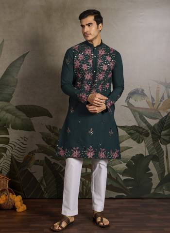 Looking These Party Wear Readymade Kurta Pair in Fine Colored.These Kurta Are Viscose Silk Fabricated on Pair.Its Beautified With Designer Mirror,Thread,Sequance Embroidery Work.