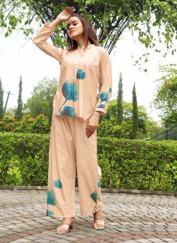 Grab These Beautiful Looking Readymade Co Ord Kurti With Pant.These Kurti And Pant is Fabricated On Rayon.Its Beautified With Designer Digital Printed.