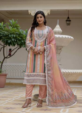 Looking These Suit in Fine Colored Pair With Bottom And Dupatta.These Top Are Rayon Slub And Bottom Are Fabricated On Rayon Slub Pair With Chinon Dupatta.Its Beautified With Designer Printed With Embroidery Work.