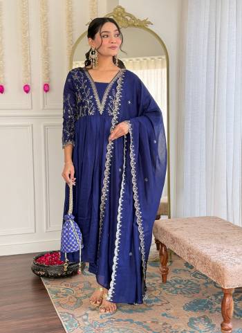 Garb These Readymade Suit in Fine Colored Pair With Bottom And Dupatta.These Top Are Vichitra Silk And Bottom Are Fabricated On Rayon Pair With Vichitra Silk Dupatta.Its Beautified With Designer Embroidery Work.
