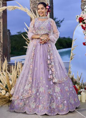 For A Fancy Designer Look,Grab These Ready To Wear Lehenga Choli With Dupatta in Fine Colored.These Lehenga And Choli Are Satin Silk And Dupatta Are Fabricated On Tissue Pair.Its Beautified With Fancy Heavy Designer Embroidery Work. 