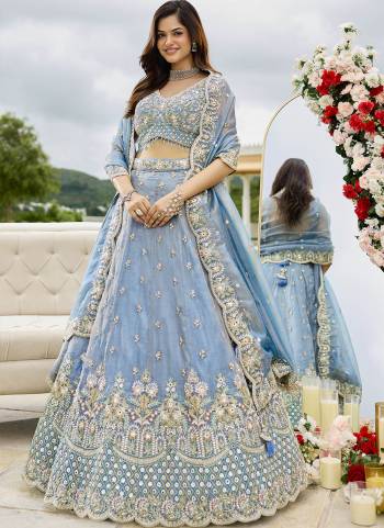 For A Fancy Designer Look,Grab These Ready To Wear Lehenga Choli With Dupatta in Fine Colored.These Lehenga And Choli Are Satin Silk And Dupatta Are Fabricated On Satin Silk Pair.Its Beautified With Fancy Heavy Designer Embroidery Work. 