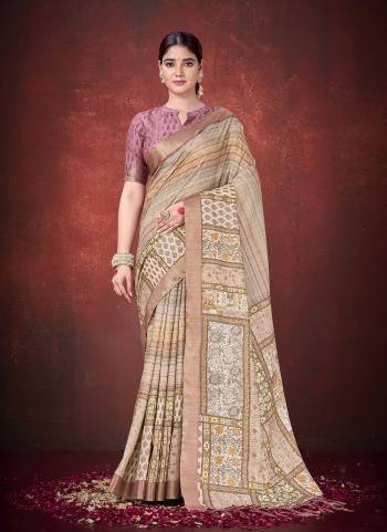 Look Attractive These Designer Party Wear Saree in Fine Colored.These Saree Are Spun Silk And Blouse Spun Silk is Fabricated.Its Beautified Desiger Traditional Printed.