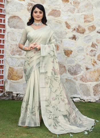 Look These Fastive Saree in Fine Colored.These Saree Are Cotton Shimmer And Blouse is Fabricated On Cotton Shimmer Pair.Its Beautified With Wevon Jari Border With Designer Printed.