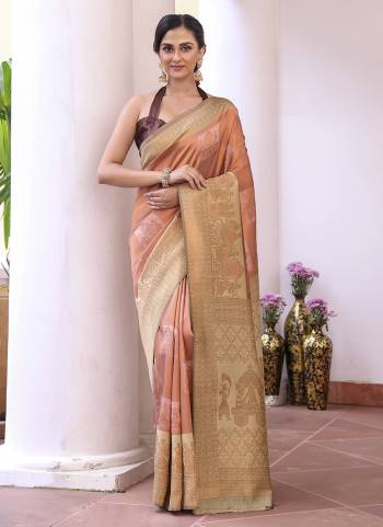 Attractive These Fancy Party Wear Saree in Fine Colored.These Saree Are Silk Blend And Blouse is Fabricated On Silk Blend Pair.Its Beautified With Woven Disigner Saree.