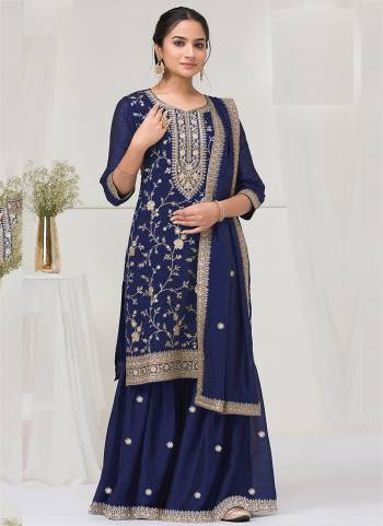 Looking These Party Wear Designer Plazzo Suits in Fine Colored Pair With Dupatta.These Top Are Vichitra Silk And Dupatta Are Fabricated On Vichitra Silk Pair With Vichitra Silk Bottom.Its Beautified With Designer Embroidery Work.