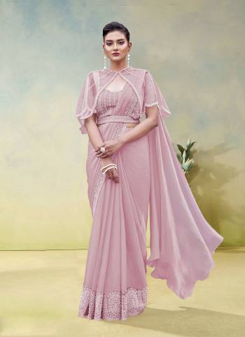 Look Attrective These Designer Party Wear Fancy Ready To Wear Saree With Blouse in Fine Colored.These Saree Are Two Tone Satin Silk And Blouse Malai Satin is Fabricated.Its Beautified Solid,Desiger Sequance Embroidery With Pearl Work.