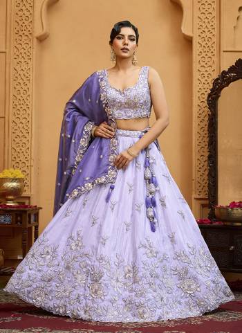 Looking This Party Wear Fine Color Fancy Heavy Designer Choli And Lahenga Fabriced On Tissue And Dupatta Tissue In Fabricated Beautified With Attrective Designer Heavy Sequance,Multy Thread  Embroidery Work. Buy Now.