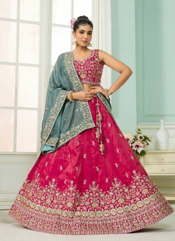 Looking This Party Wear Fine Color Fancy Heavy Designer Choli And Lahenga Fabriced On Cosmos Silk And Dupatta Cosmos Silk In Fabricated Beautified With Attrective Designer Heavy Sequance,Multy Thread  Embroidery Work. Buy Now.