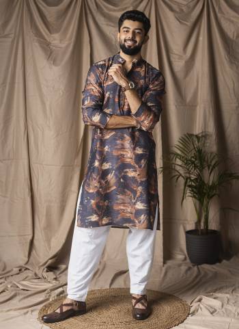 For A festive And Party Wear,Attractive These Readymade Kurta With Payjama in Fine Colored.These Kurta is Fabricated On Viscose And Art Silk Bottom With Designer Printed.Buy Now.
