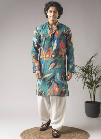 For A festive And Party Wear,Attractive These Readymade Kurta With Payjama in Fine Colored.These Kurta is Fabricated On Linen And Art Silk Bottom With Designer Printed.Buy Now.