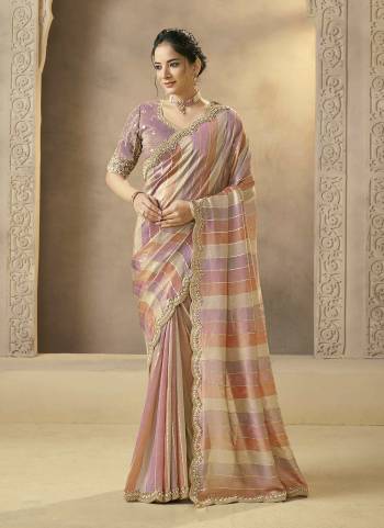 Look Attractive These Designer Party Wear Fancy Saree in Fine Colored.These Saree Are Handloom Banarasi Silk And Blouse Viscose Jari Silk is Fabricated.Its Beautified Fancy Pearls,Beads Embellishment,Scallops Work.