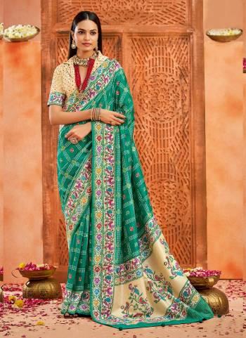 Attrective These Party Wear Saree in Fine Colored.These Saree Are Velvet Tussar Silk And Blouse is Fabricated On Velvet Tussar Silk Pair.Its Beautified With Designer Paithani Pallu With Ghatchola Printed.