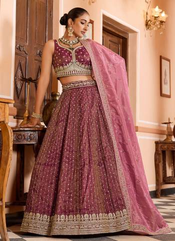 Attrective Looking This Party Wear Fine Color Fancy Heavy Designer Choli And Lahenga Fabriced On Tissue And Dupatta Tissue In Fabricated Beautified With Attrective Designer Sequance Embroidery Work. Buy Now.