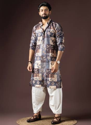 For A festive And Party Wear,Attractive These Readymade Kurta With Payjama in Fine Colored.These Kurta is Fabricated On Blended Cotton And Art Silk Bottom With Designer Printed.Buy Now.