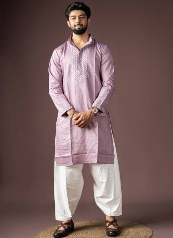 For A festive And Party Wear,Attractive These Readymade Kurta With Payjama in Fine Colored.These Kurta is Fabricated On Silk And Art Silk Bottom With Designer Embroidery Work.Buy Now.