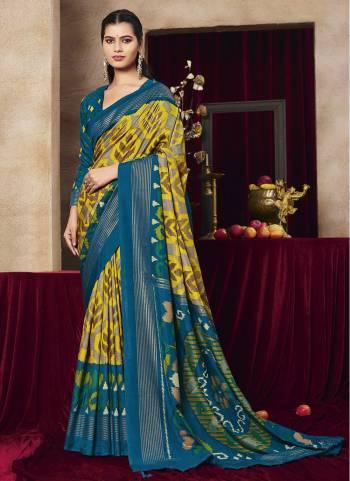 Garb These Traditinol Party Wear Saree in Fine Colored.These Saree Are Tussar Silk And Blouse is Fabricated On Tussar Silk Pair.Its Beautified With Woven Designer,Patola Printed.