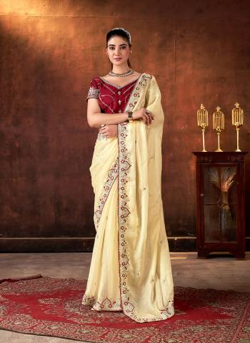 Looking These Party Wear Fancy Saree in Fine Colored.These Saree Are Space Silk And Blouse is Fabricated On Banglori Satin.Its Beautified With Designer Multy Thread Embroidery Work Lace Border And Blouse.