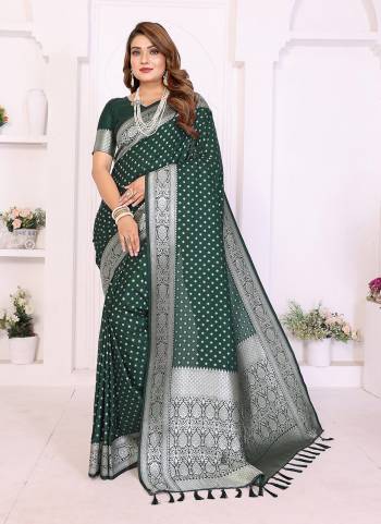 Looking These Festivel,Party Wear Saree in Fine Colored.These Saree And Blouse is Fabricated On Georgette.Its Beautified With Woven Rich Jari Butti Heavy Designer.