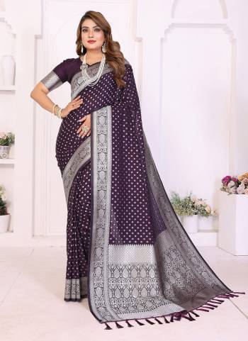 Looking These Festivel,Party Wear Saree in Fine Colored.These Saree And Blouse is Fabricated On Georgette.Its Beautified With Woven Rich Jari Butti Heavy Designer.