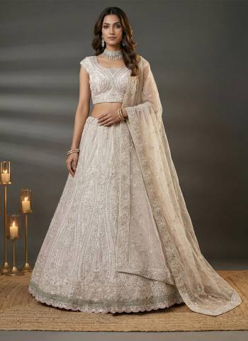 For A Fancy Designer Look,Grab These Lehenga Choli With Dupatta in Fine Colored.These Lehenga And Choli Are Net And Dupatta Are Fabricated On Soft Net Pair.Its Beautified With Fancy Dori, Sequance,Multy Thread Embroidery,Zarcon Diamond Work. 