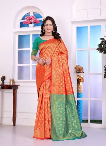 Attrective These Party Wear Saree in Fine Colored.These Saree Are Art Silk And Blouse is Art Silk Fabricated.Its Beautified With Woven Designer.