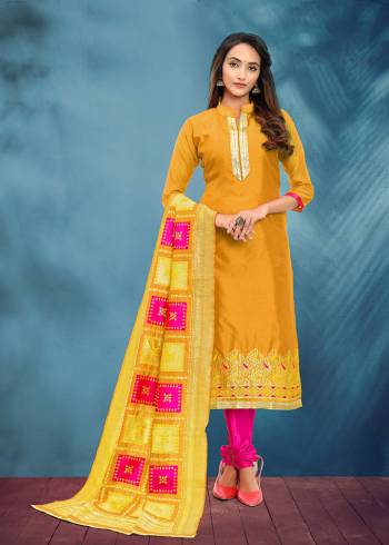 Add This Beautiful Jacquard Designer Straight Suit  Your Wardrobe. This Pretty Suit Is Banarsi jacquard Beautified With jacquard Dupatta. Buy Now.