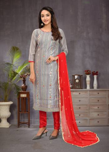 stylish Top Modal Canderi Designer Embroidery Work & Bandani Print Dupatta Fancy look Suit 