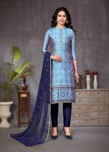 Top Banarsi Jackard With Bandani Print & Dupata nasnin Bandani Print With Border Style & Bottom