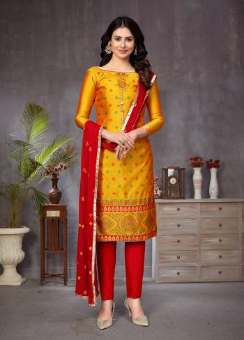 Top Banarsi Jackard With Bandani Print & Dupata nasnin Bandani Print With Border Style & Bottom