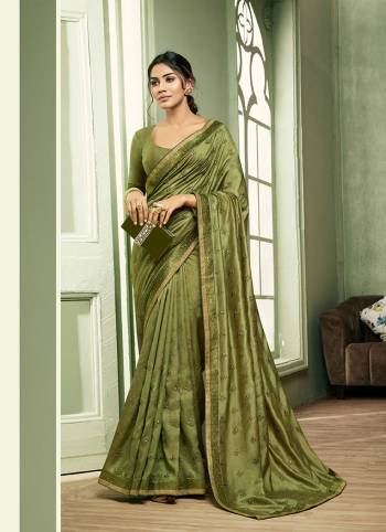 Adorn The Pretty Angelic Look Wearing This Heavy Designer Embroidery Saree In Fancy Pistal Color Paired With Contrasting Colored Blouse. This Saree Is Fabricated On fancy Art Silk Paired With Fabricated Blouse. Its Pretty Color Pallete Will Give An Attractive Look To Your Personality. 