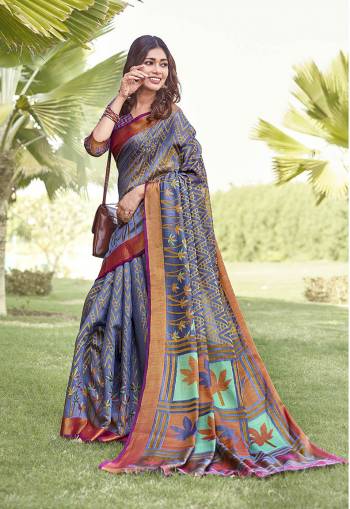 Grab This Pretty Elegant Looking Designer Saree In Black Brasso Print With Contrasting With Blouse. This Saree And Blouse Are Brasso Based Beautified With Stylelist Print. Buy Now. 