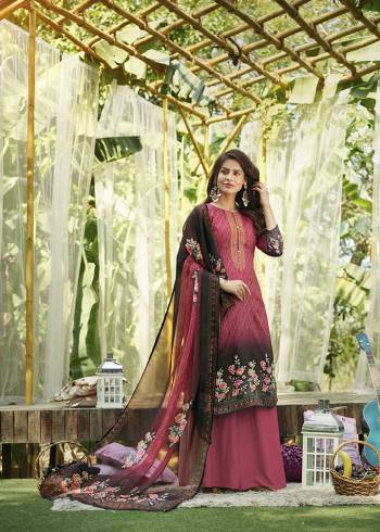 This Festive And Wedding Season, Be The Most Beautiful Diva Wearing This Designer Straight Suit In Fine Color. Its Digital Print & Embroidered Work Top Is Fabricated on Jam Cotton Paired With Cotton Bottom And Pure Mal Digital Print Dupatta. Buy Now. 

