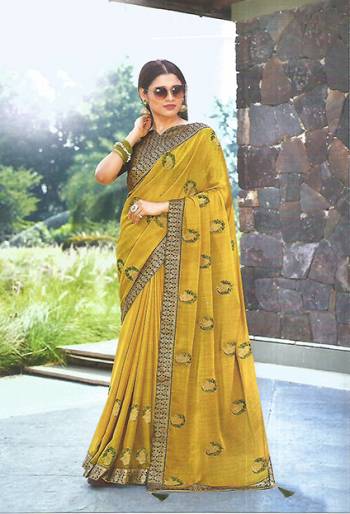 Adorn The Pretty Angelic Look Wearing This Heavy Designer Embroidery Saree In Fancy Color Paired With Contrasting Matching Broket Colored Blouse. This Saree Is Fabricated On Rngoli Silk Paired With Jacquard Broket Fabricated Blouse. Its Pretty Color Pallete Will Give An Attractive Look To Your Personality. 