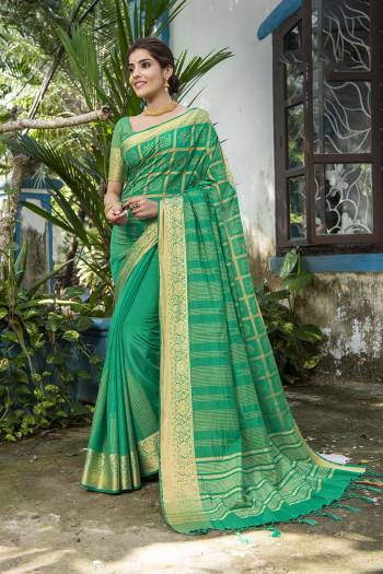 Adorn The Pretty Angelic Look Wearing This Heavy Designer Saree In Fancy Color Paired With Contrasting Colored Blouse. This Saree Is Fabricated On Nylon Silk Wevon Paired With Nylon  Silk Wevon Fabricated Blouse. Its Pretty Color Pallete Will Give An Attractive Look To Your Personality. 