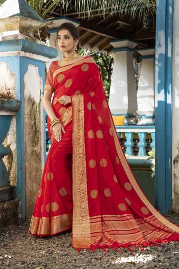 Adorn The Pretty Angelic Look Wearing This Heavy Designer Saree In Fancy Color Paired With Contrasting Colored Blouse. This Saree Is Fabricated On Nylon Silk Wevon Paired With Nylon  Silk Wevon Fabricated Blouse. Its Pretty Color Pallete Will Give An Attractive Look To Your Personality. 