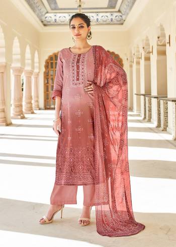 Celebrate This Festive With Beauty and Comfort By Wearing This Light Weight Designer. Its Top Is Georgett Pure Airjet Jaam Based Paired With Cambric Bottom and Pure Cotton Mal Fabricated dupatta. Its Pretty Attractive Top And Dupatta are Beautified With Bandhani Print And Hand Work. 