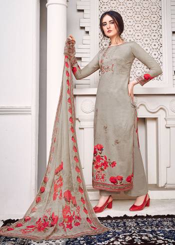 This Festive And Wedding Season, Be The Most Beautiful Diva Wearing This Designer Straight Suit In Fine Color. Its Digital Print & Embroidered Work Top Is Fabricated on Airjet Jam Satin Paired With Cotton Bottom And Mal Digital Print Dupatta. Buy Now. 

