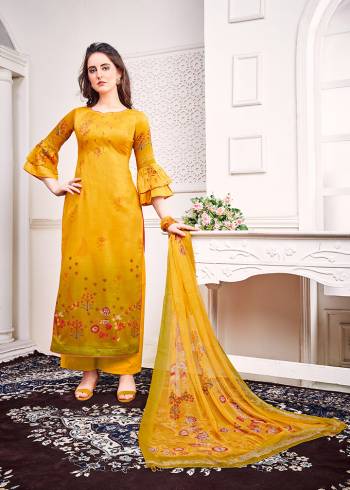 This Festive And Wedding Season, Be The Most Beautiful Diva Wearing This Designer Straight Suit In Fine Color. Its Digital Print & Embroidered Work Top Is Fabricated on Airjet Jam Satin Paired With Cotton Bottom And Mal Digital Print Dupatta. Buy Now. 

