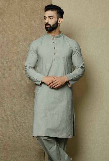 Grab This Amazing Pair Of Kurta And Payjama For Men Fabricated On Cotton. This Kurta Is Suitable For Festive Wear Or Any Wedding Functions. It Is Light In Weight and Can Be Paired With Any Kind Of Bottom Like Chudidar, Pyjama Or Even Denims. Its Fabric Is Soft Towards Skin And Avialable In All Sizes. Buy Now. 